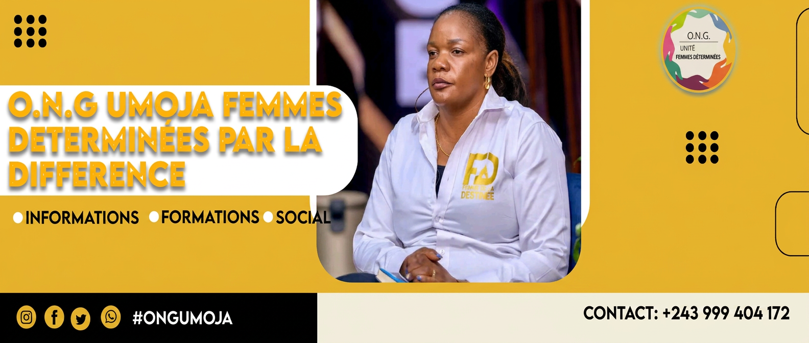ONG UMOJA – Femmes déterminées par la différence